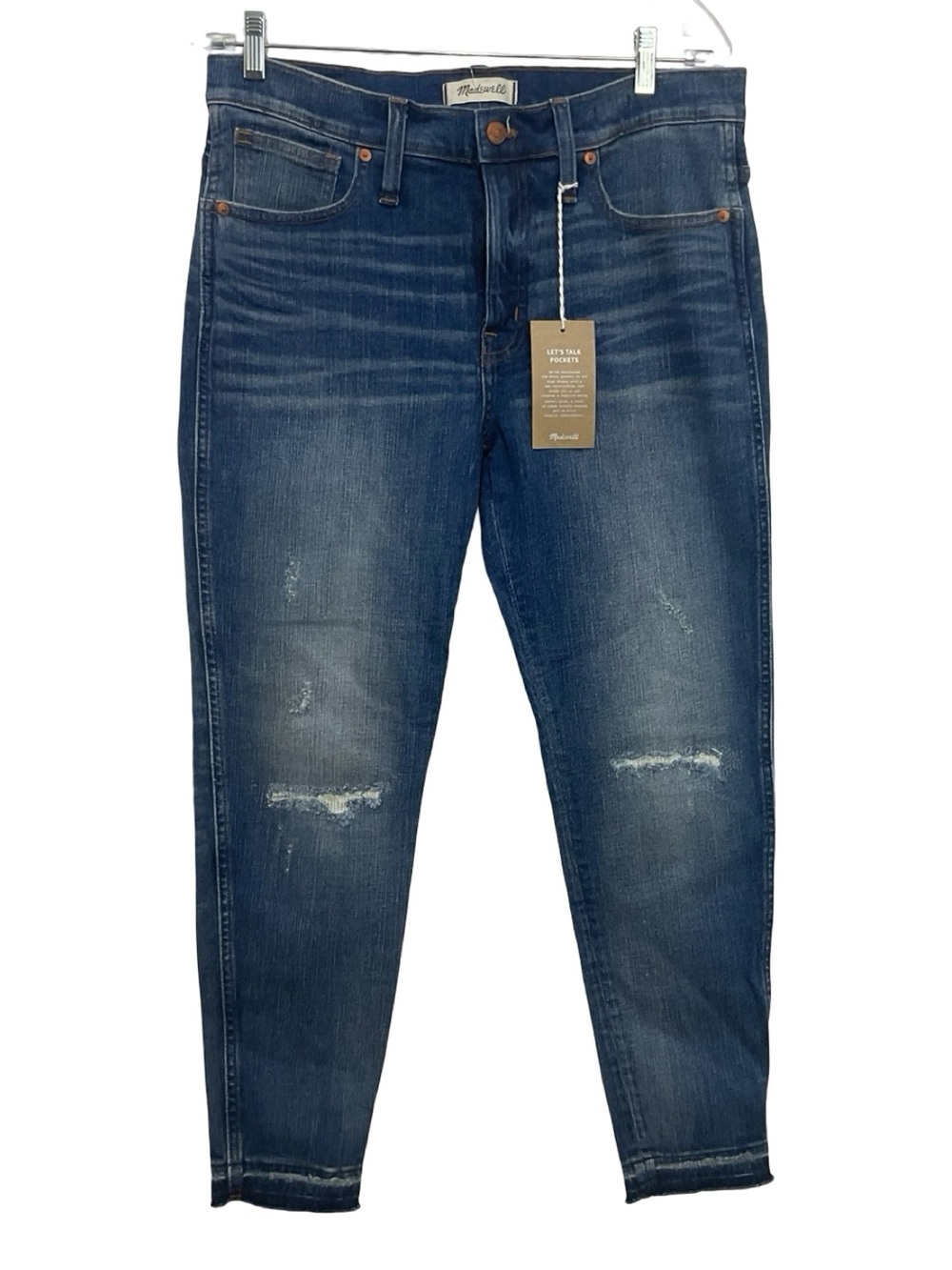 Madewell High Rise Skinny Jeans Size 31P Brand New With Tags